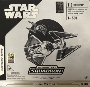 Tie Interceptor (Storyboard Edition) SDCC 2023 (1 of 500)