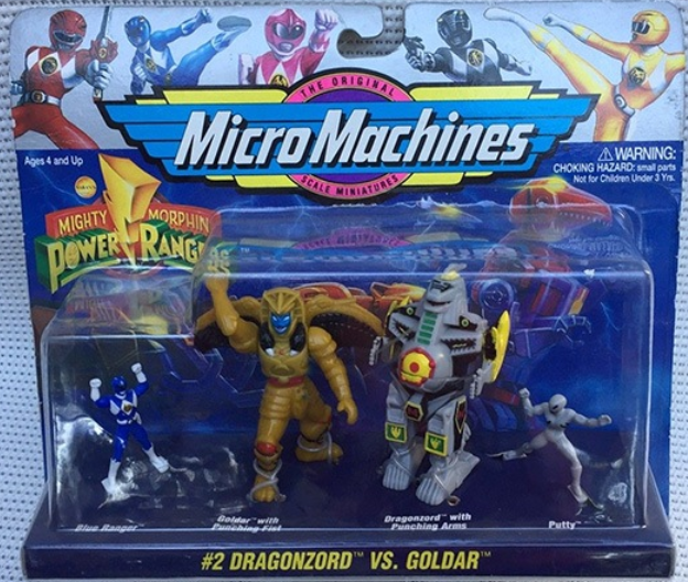 Dragonzord vs. Goldar